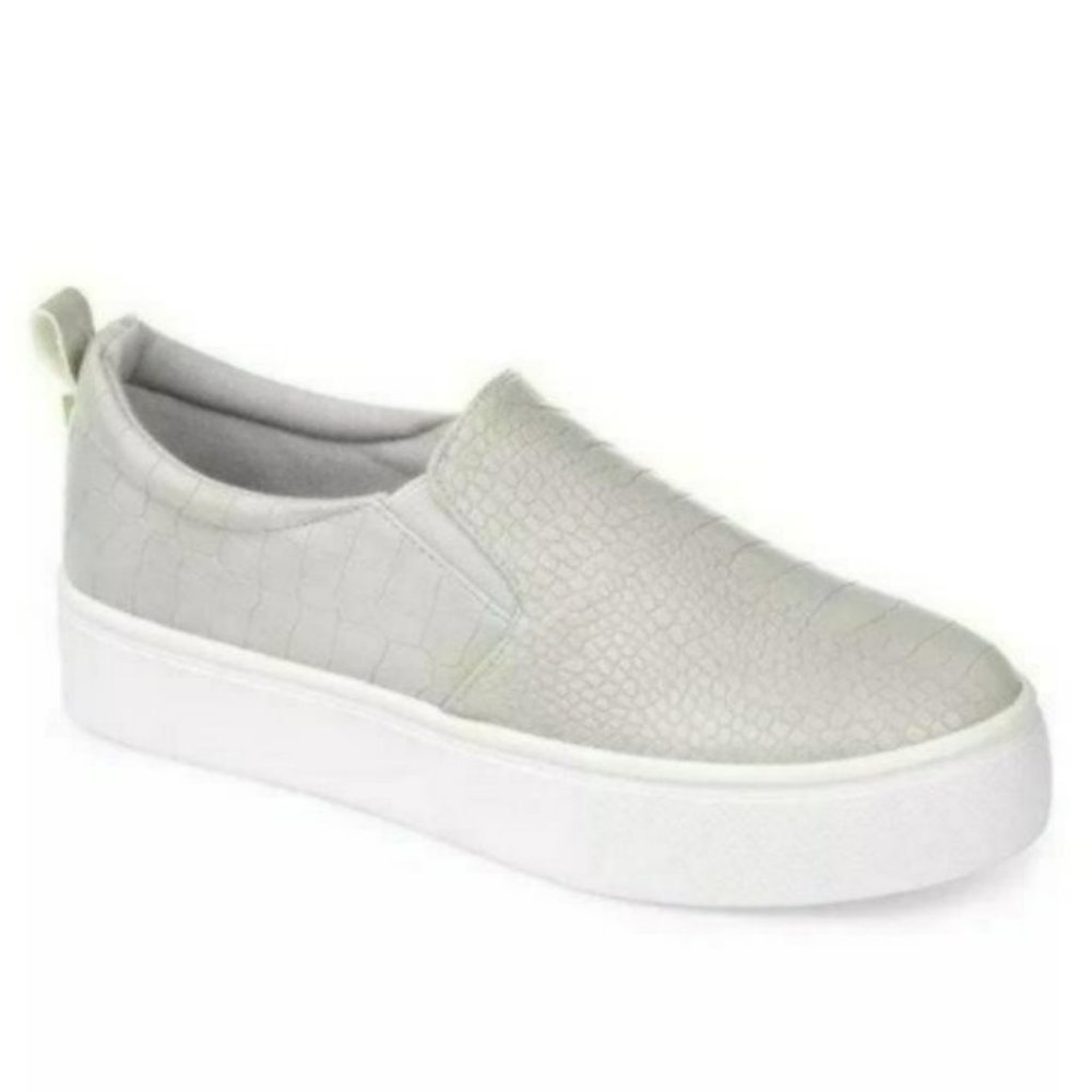 Journee Collection Patrice Slip-on Sneakers-7.5 - Picture 1 of 8